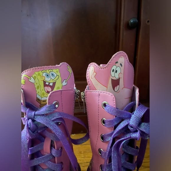 Rare SpongeBob SquarePants Best Friends Boots - Picture 2 of 8